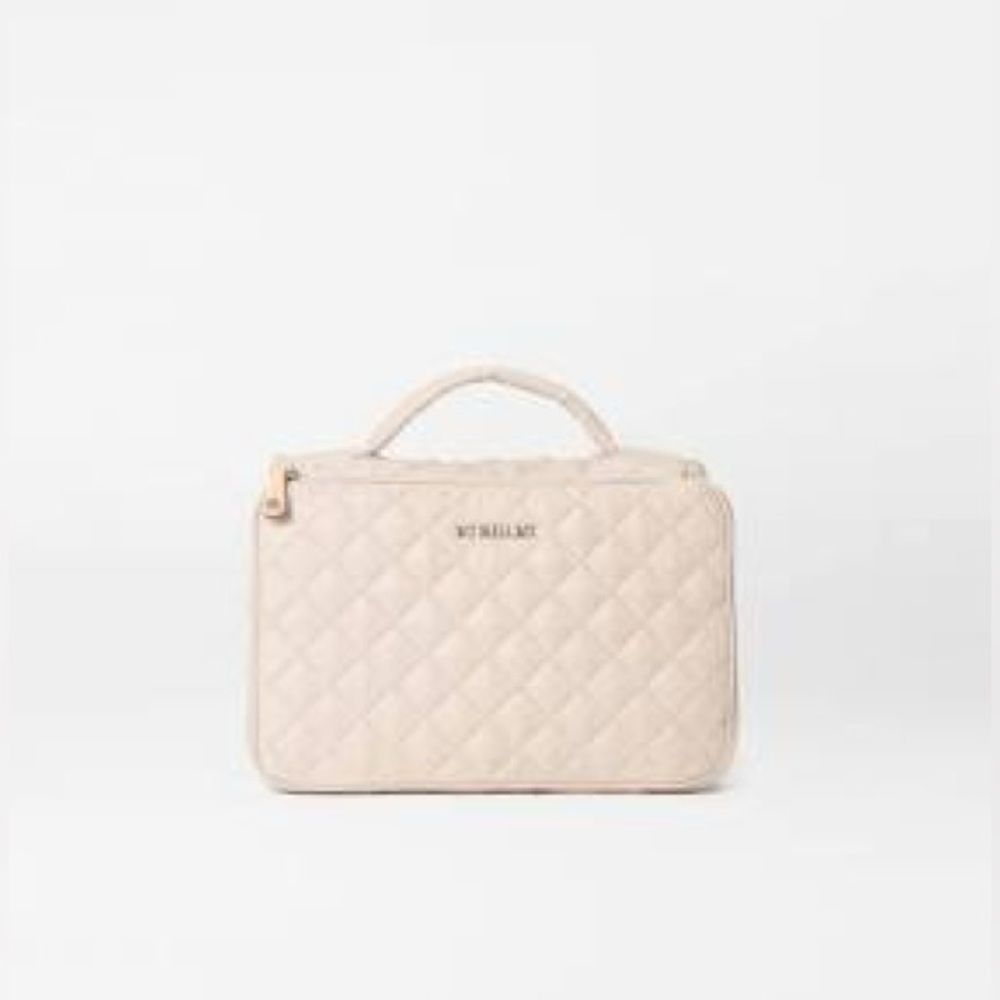 MZ Wallace Zip Round Cosmetic Bag
